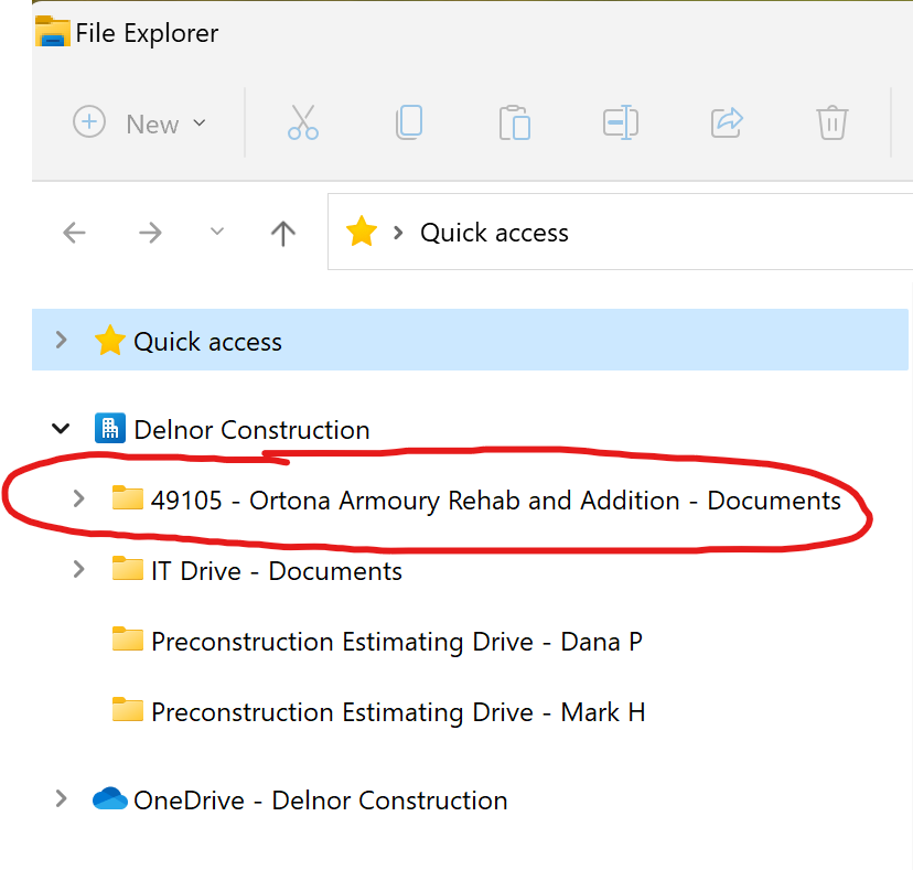 How To Sync Sharepoint Files To Your Computer Delnor Construction